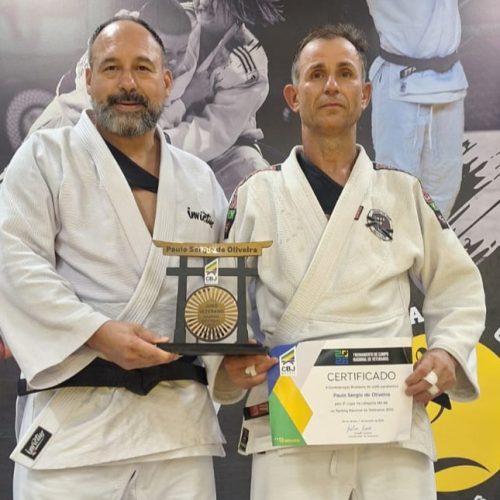 Adriano Lima e Paulo Oliveira representam o RS no Treinamento Nacional de veteranos
