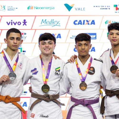 Judô conquista um ouro e duas pratas para o RS nos Jogos da Juventude