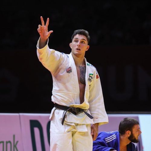 Guilherme Schimidt fatura o ouro no Grand Slam de Budapeste
