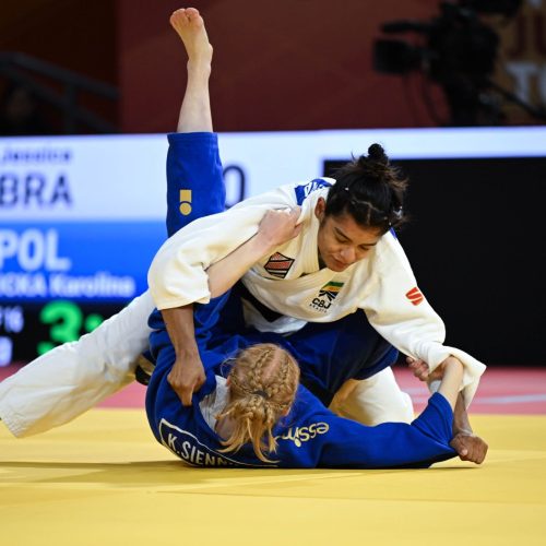 Jéssica, Leo e Macedo disputam o Grand Slam de Tashkent