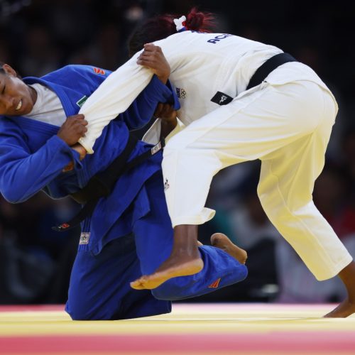 Ketleyn Quadros e Guilherme Schimidt param nas oitavas de final dos Jogos de Paris