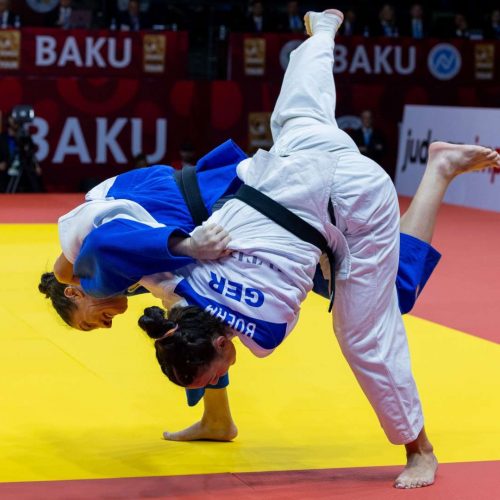 Mayra Aguiar conquista o bronze no Grand Slam de Baku