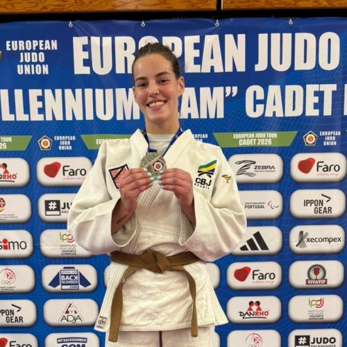 Judô gaúcho fatura prata e bronzes na Copa Europeia de Faro