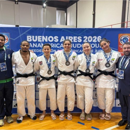 Judô gaúcho conquista cinco pódios para o Brasil no Open de Buenos Aires