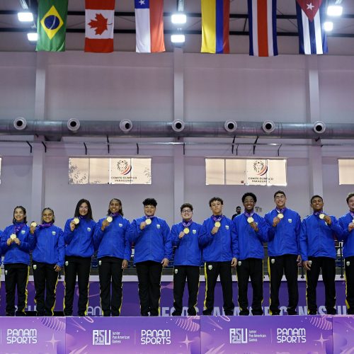 Brasil é ouro na disputa por equipes nos Jogos Pan-Americanos Júnior