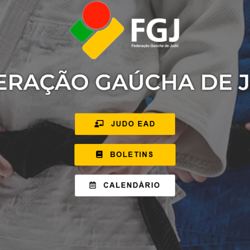 Federação Gaúcha de Judô lança novo site