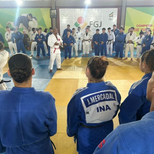 Treinamento de campo internacional da FGJ reúne campeões no CETE